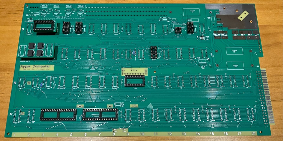 Apple - 1 reproduction