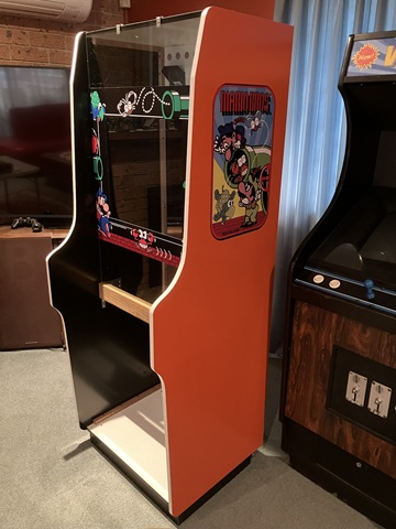 Mario themed DIY Arcade