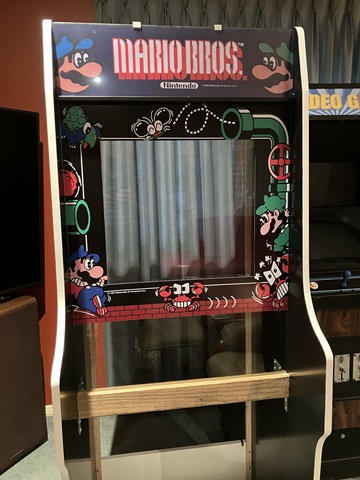Mario themed DIY Arcade