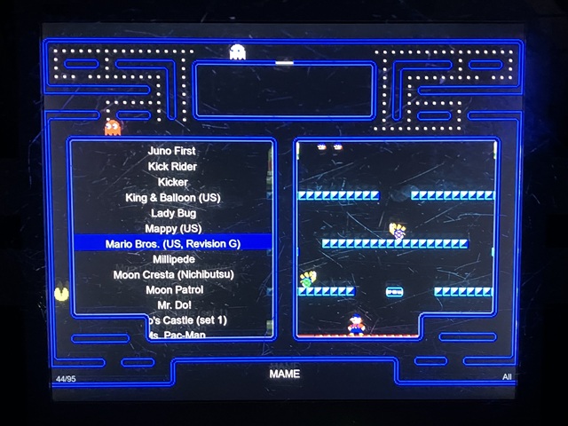 Mario themed DIY Arcade