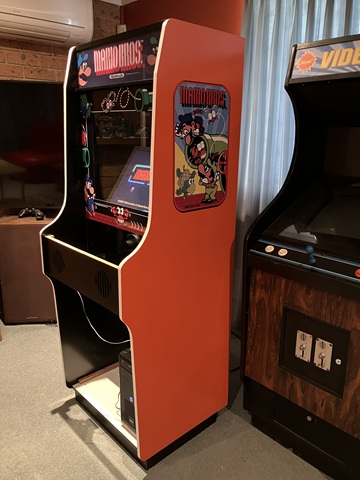 Mario themed DIY Arcade