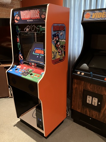 Mario themed DIY Arcade