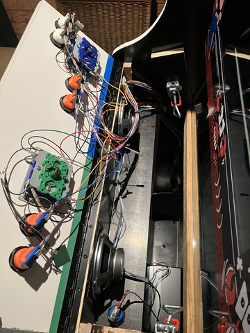 Mario themed DIY Arcade