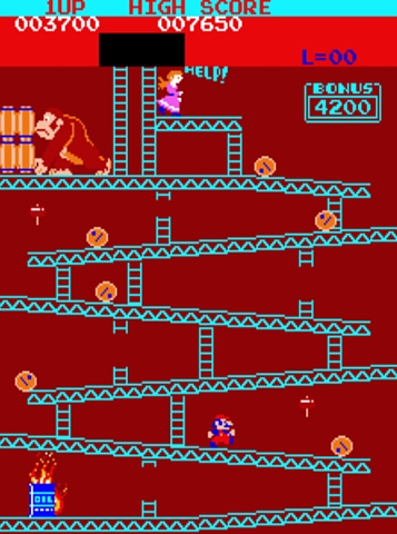 Donkey Kong by Nintendo PCB #1