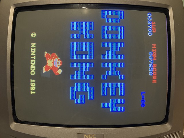 Donkey Kong by Nintendo PCB #1